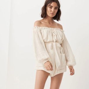 SPELL - MILLA WHITE OPAL ROMPER (S)